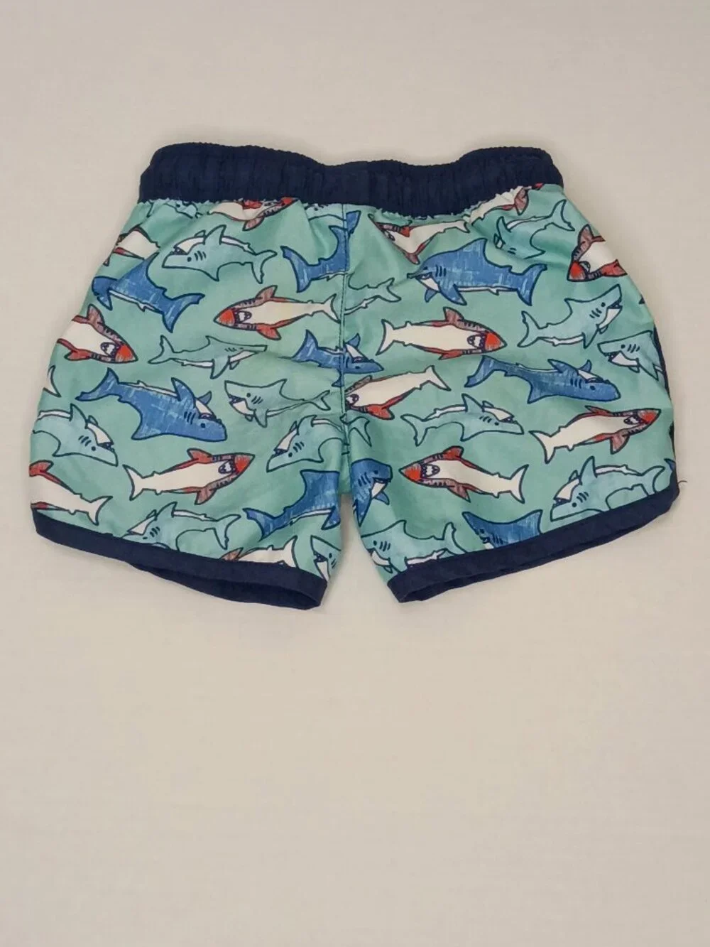 Cat & Jack Boys Shark Swim Trunks 2T Toddler Swim Shorts
